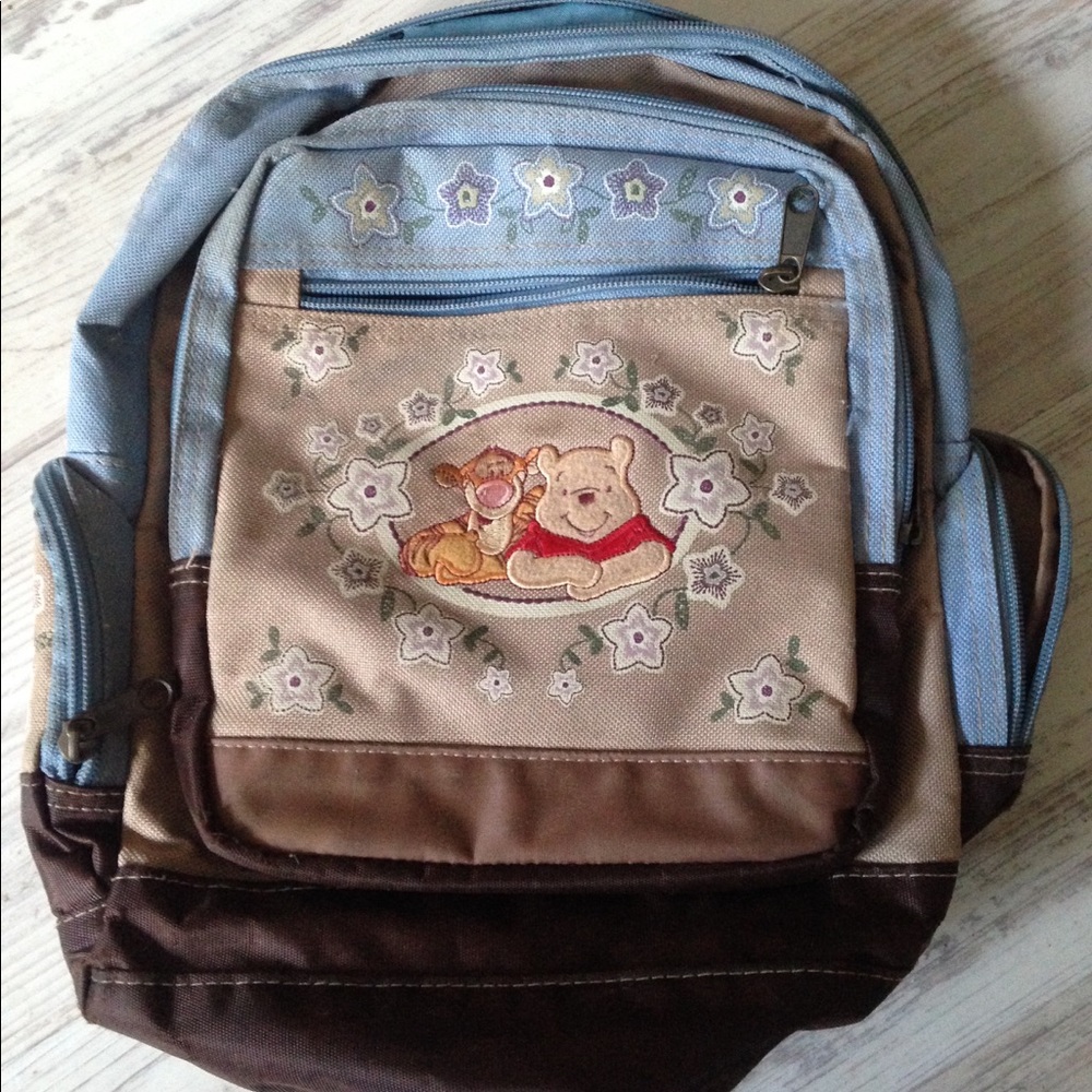 VINTAGE Small Winnie The Pooh Backpack